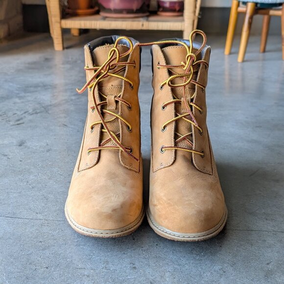Timberland Amston Wedge Boots size 10 - Picture 3 of 11